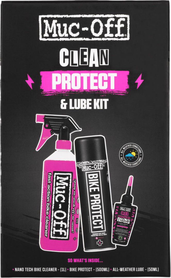 Muc-Off Clean Protect and All Weather Lube Kit