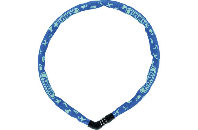 ABUS Kettenschloss 4804C/75 Symbols blau blau / 4C
