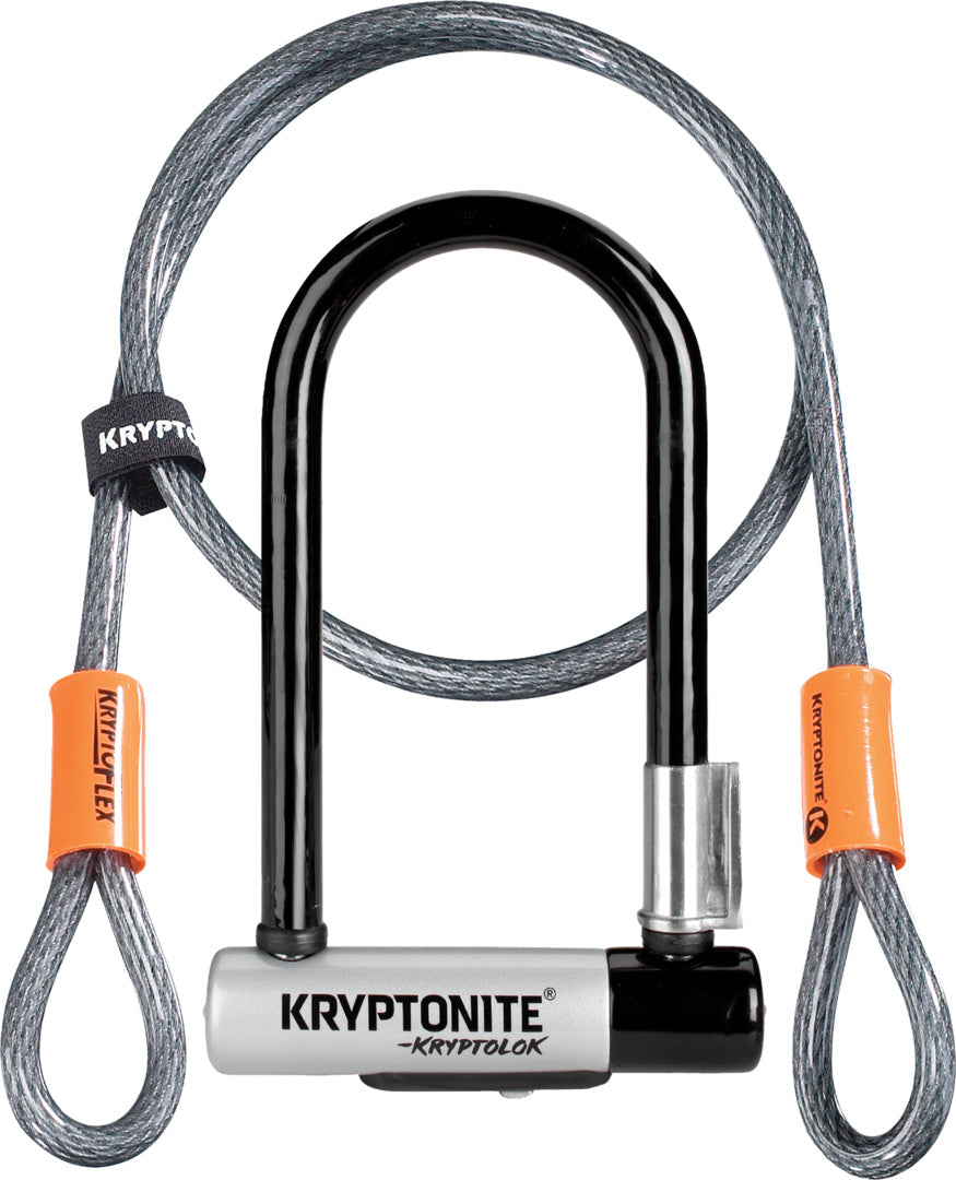 Kryptonite KryptoLok Mini-7 Bügelschloss inkl. Kryptoflex