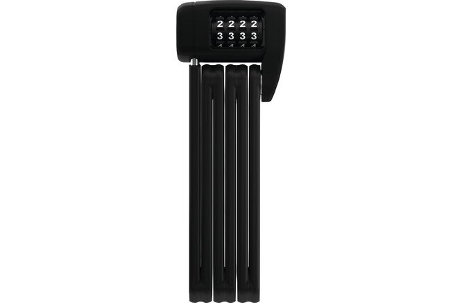 ABUS Faltschloss Bordo Lite 6055C/85 Code mit Halter SH 6055 schwarz schwarz / Falt