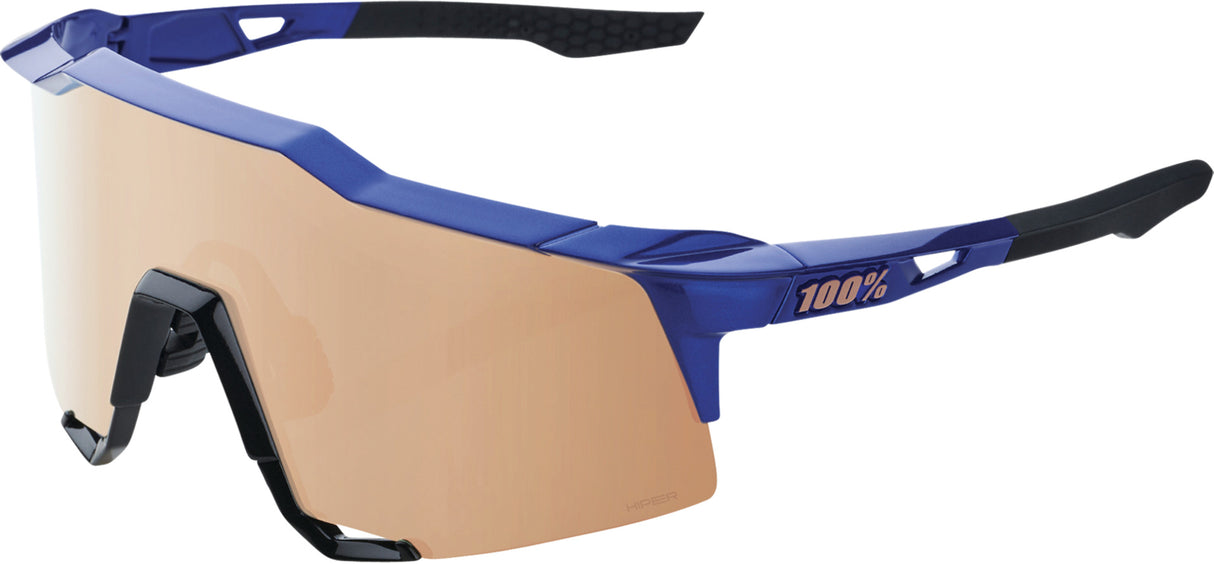 Brille Speedcraft Gloss Cobalt Blue-HiPER Copper Mirror Lens