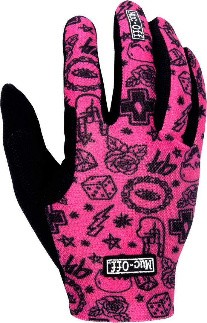 Lightweight Mesh Ride Gloves - pink