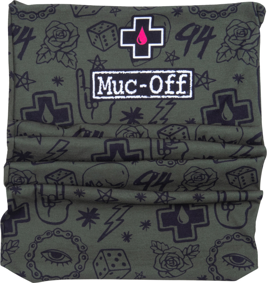 Lightweight Neck Gaiter green punk