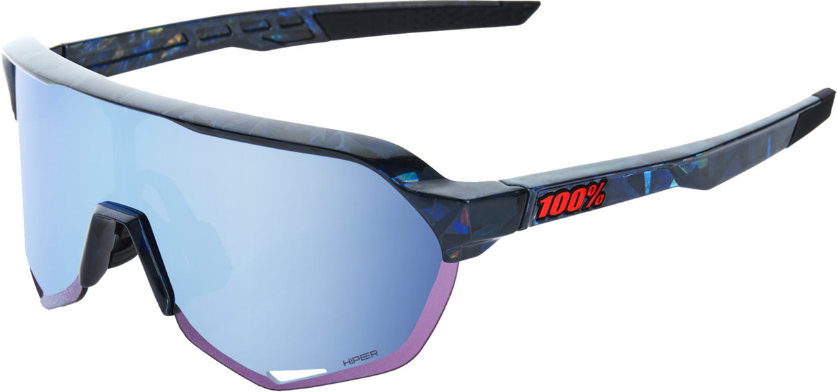 Brille S2 -Black Holographic -HiPER Blue Multilayer Mirror Lens
