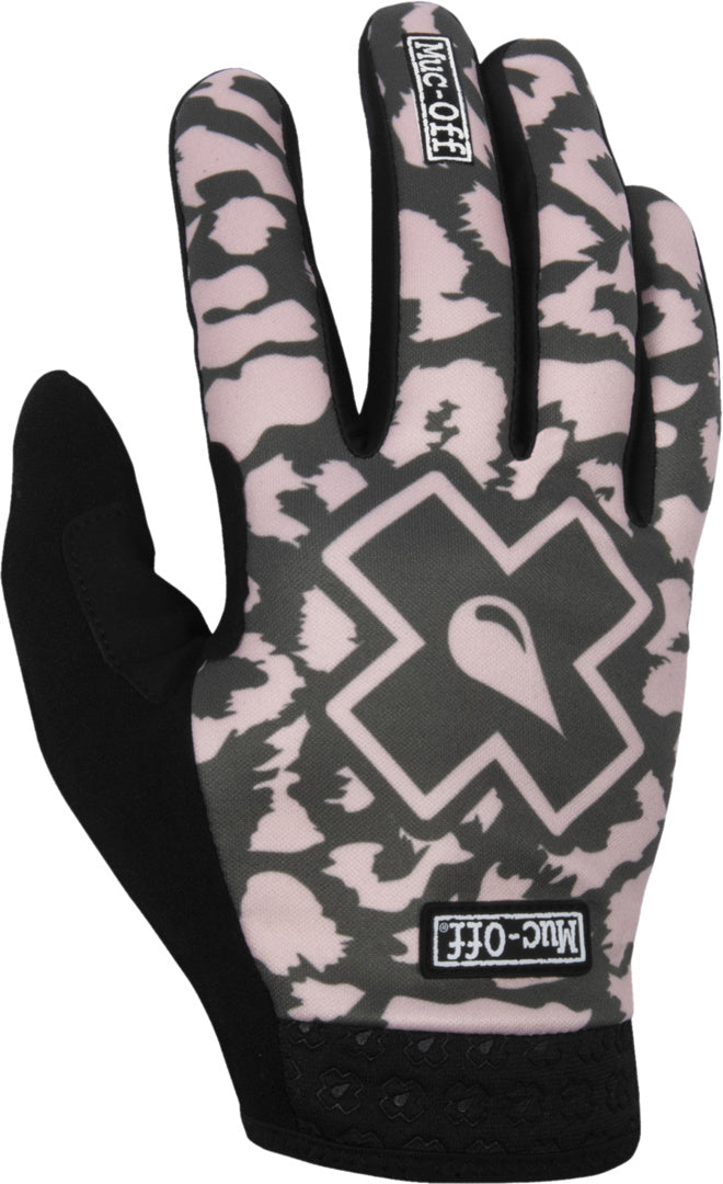 MTB Rider Gloves green/pink leopard