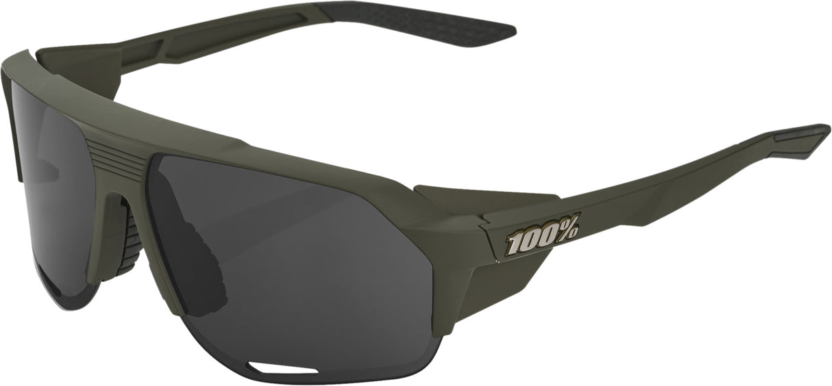 Brille Norvik Soft Tact Army Green-Smoke Lens