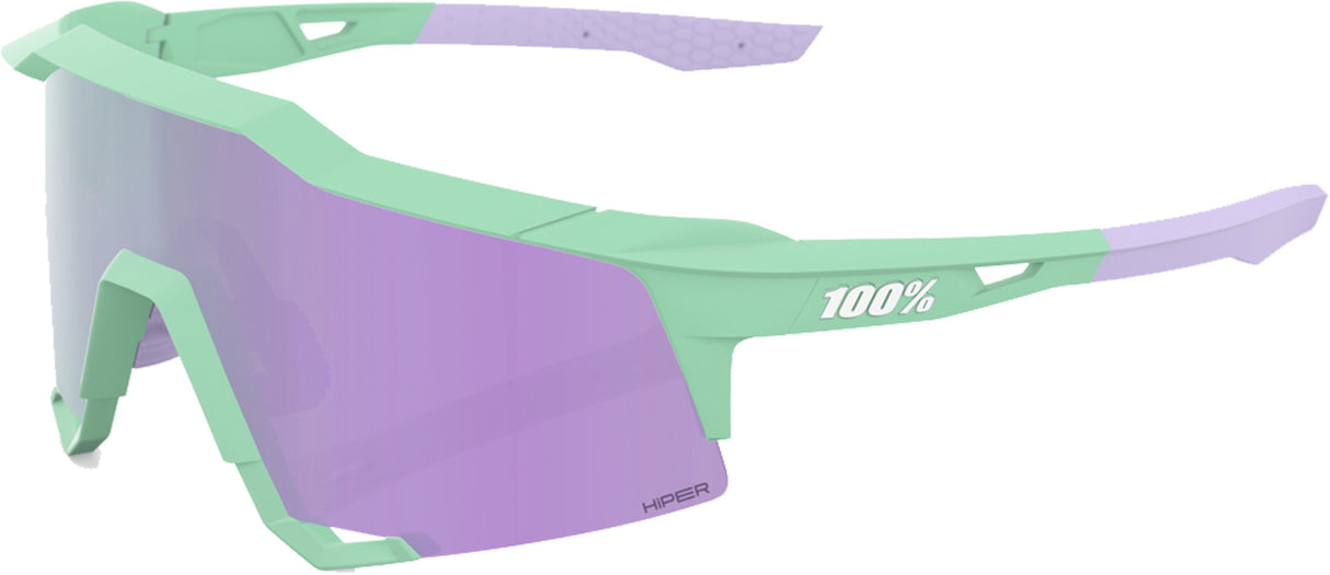 Brille Speedcraft Soft Tact Mint - HiPER Lavender Mirror Lens