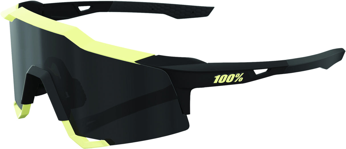 Brille Speedcraft Soft Tact Glow - Black Mirror Lens