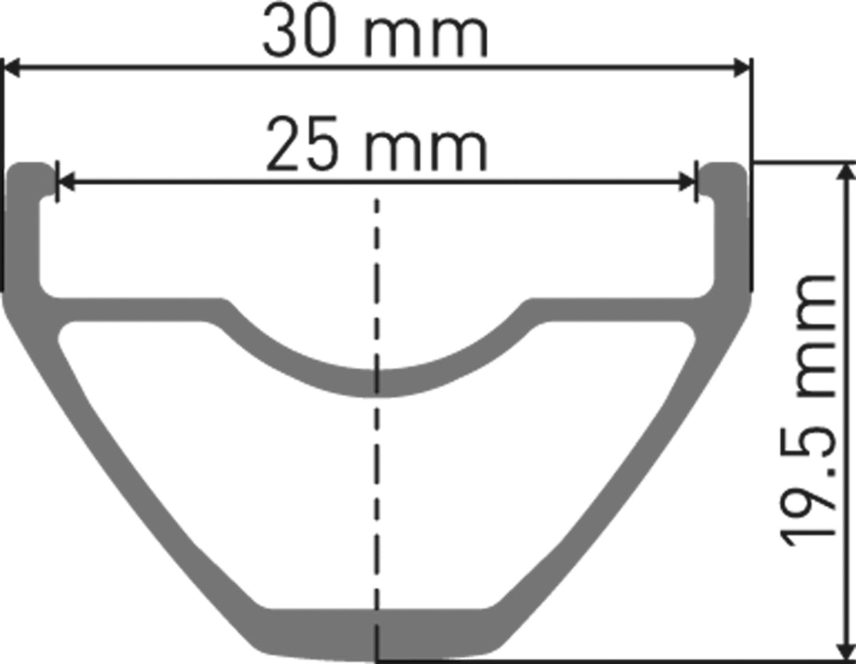 DT Swiss DT M 462 Felge DB 29" 25 28L