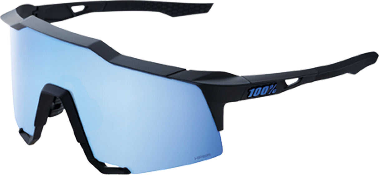 Brille Speedcraft Matte Black-HiPER Blue Multilayer Mirror Lens