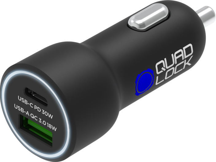 Dual USB-C 48W Car Charger