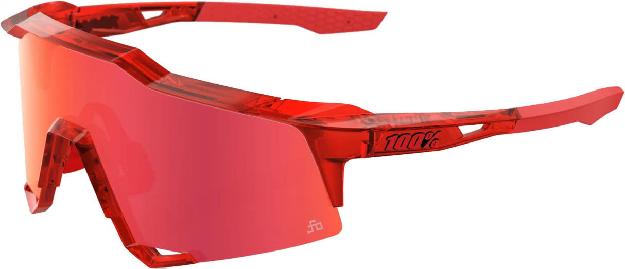 Brille Speedcraft Gloss Translucent Red/HiPER Red Mirror Lens