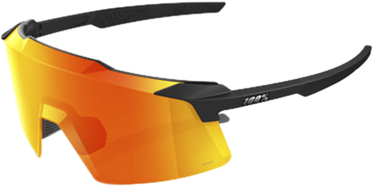 Brille Aerocraft - Soft Tact Black - HiPER Red Multilayer Mirror Lens