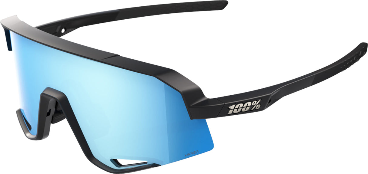 Brille Slendale - Matte Black - HiPER Blue Multilayer Mirror Lens