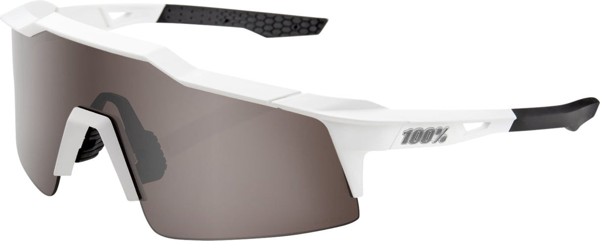 Brille Speedcraft SL Matte White-HiPER Silver Mirror Lens