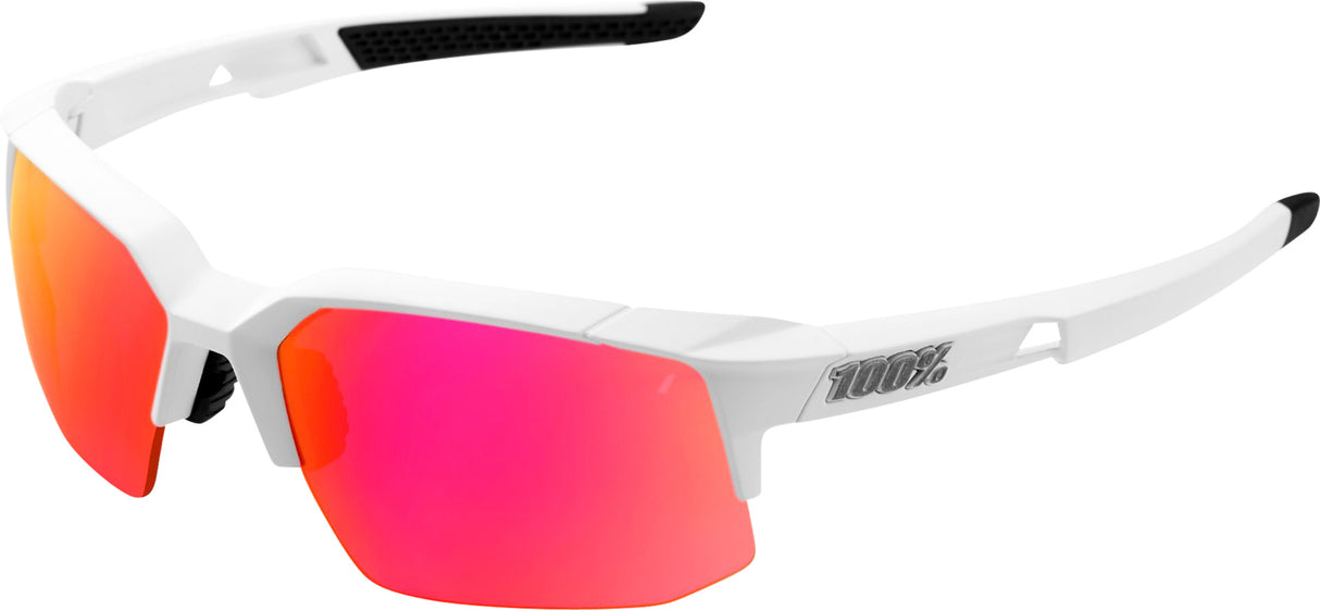 Brille Speedcoupe Soft Tact Off White-Purple Multilayer Mirror Lens + Clear Lens Included