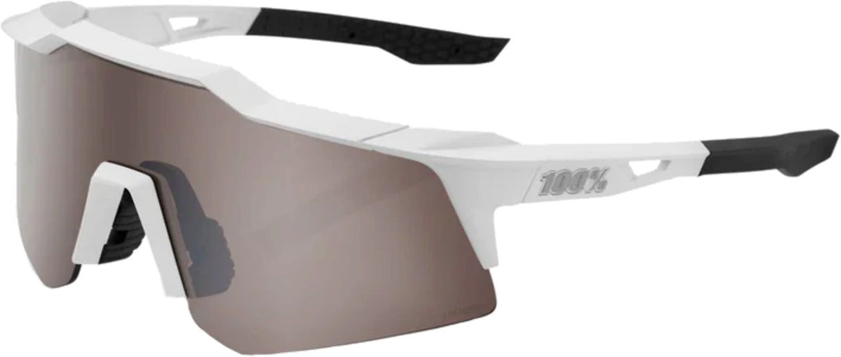 Brille Speedcraft XS Matte White-HiPER Silver Mirror Lens