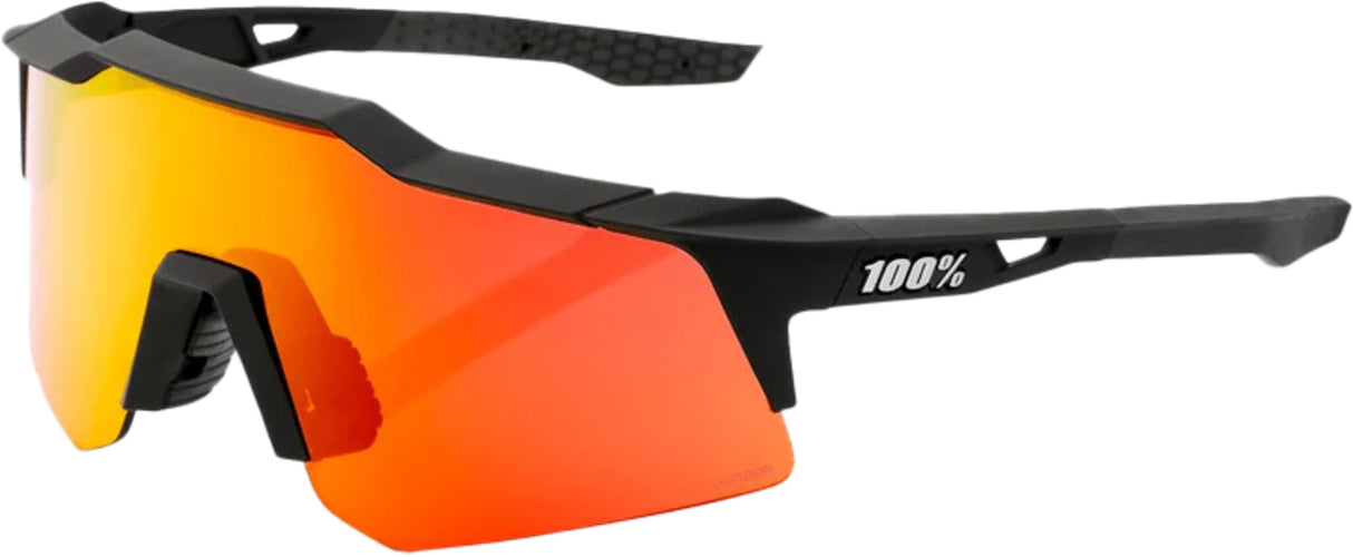 Brille Speedcraft XS Soft Tact Black-HiPER Red Multilayer Mirror Lens