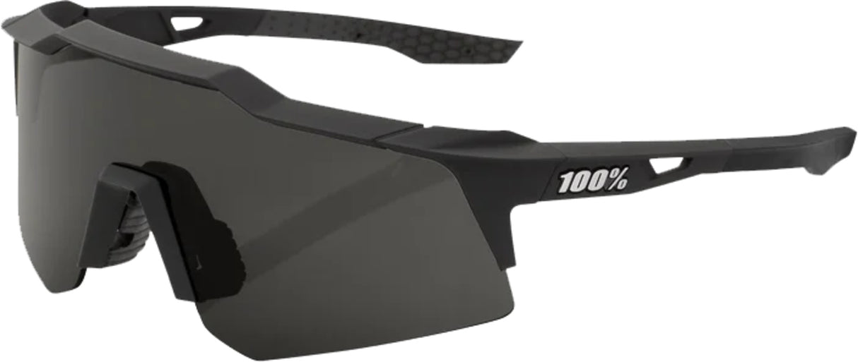 Brille Speedcraft XS Soft Tact Black-Smoke Lens