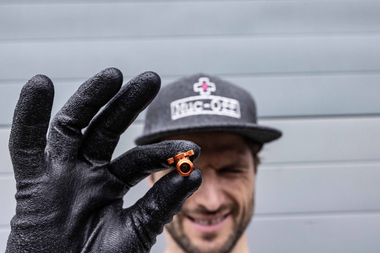 Tubeless Valves Big Bore Hybrid Black