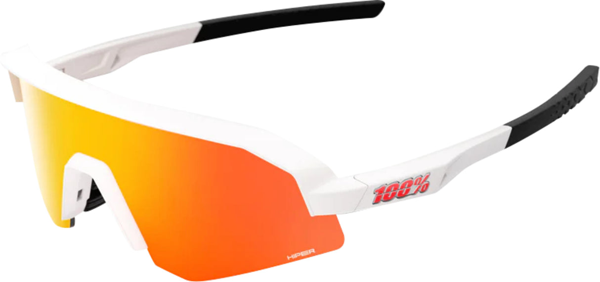 SLENDALE XS - Matte White - HiPER Red Multilayer Mirror