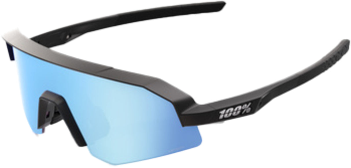 Brille Slendale XS - Matte Black - HiPER Blue Multilayer Mirror Lens