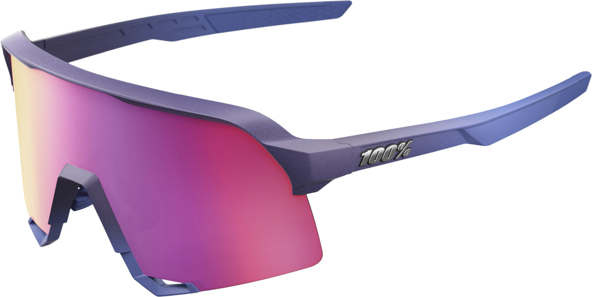 Brille S3 - Satin Storm Metallic - Purple Mirror Lens