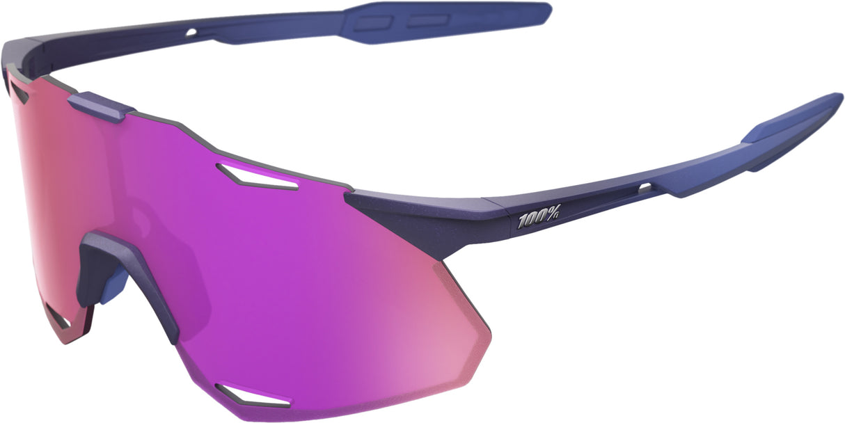 Brille Hypercraft XS - Satin Storm Metallic - Purple Mirror Lens
