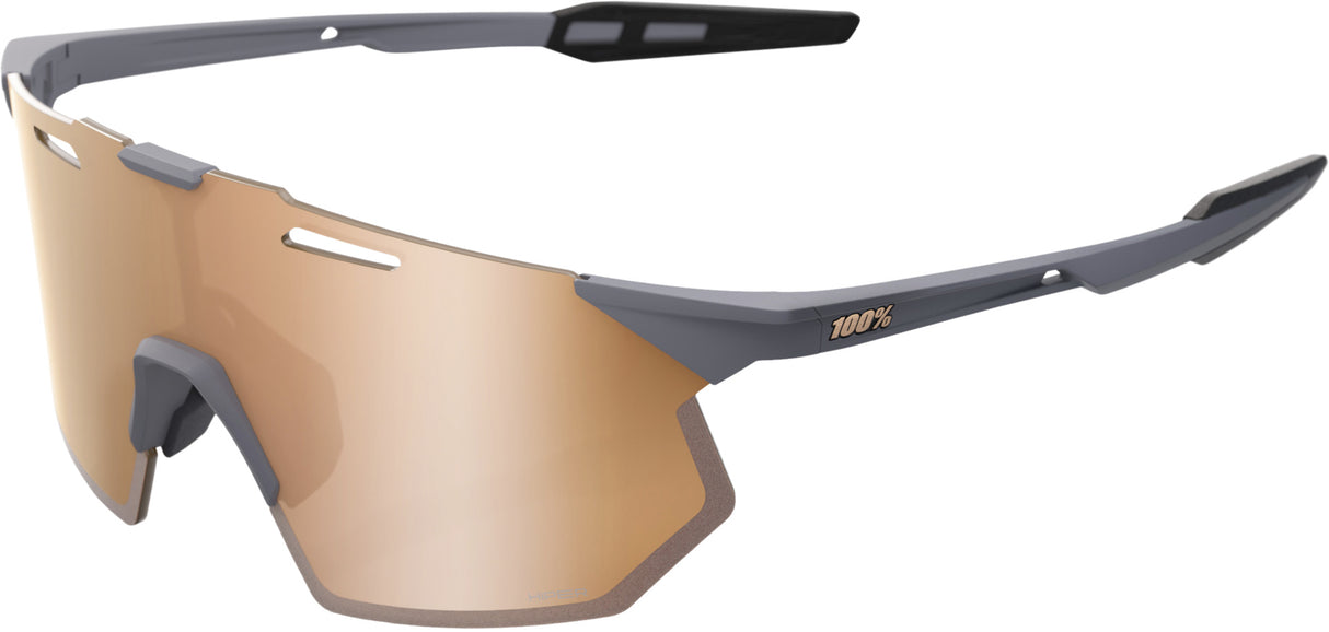 Brille Hypercraft SQ - Soft Tact Grey - HiPER Copper Mirror Lens
