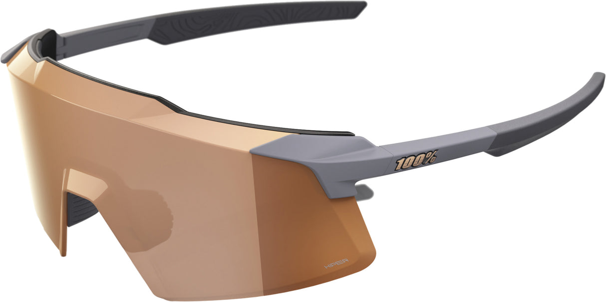 Brille Aerocraft - Soft Tact Grey - HiPER Copper Mirror Lens
