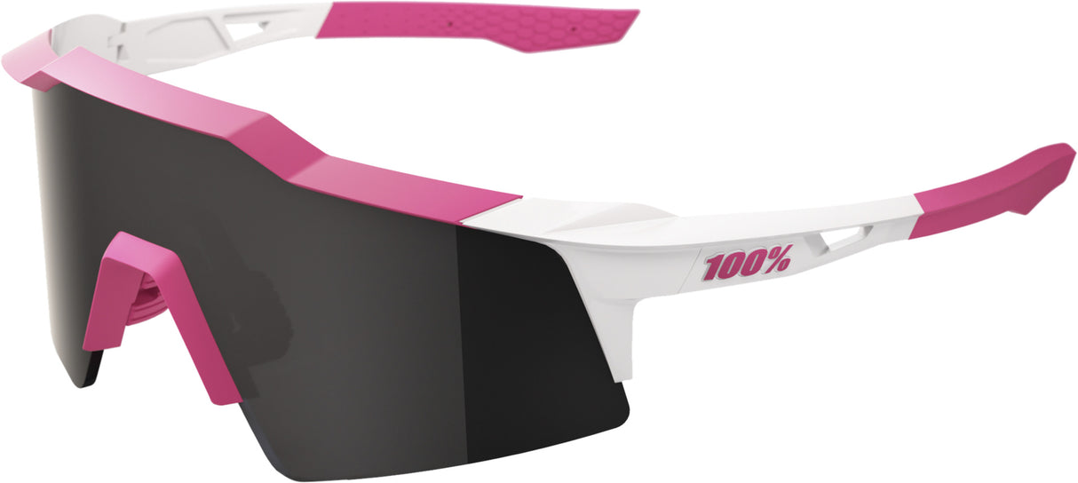 Brille Speedcraft SL- Puddy Pink White - Smoke Lens