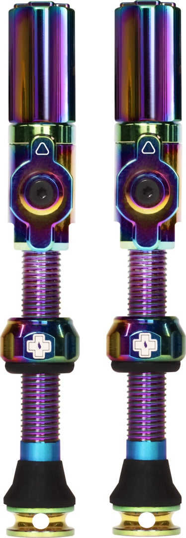 Tubeless Valves Big Bore Hybrid Iridescent