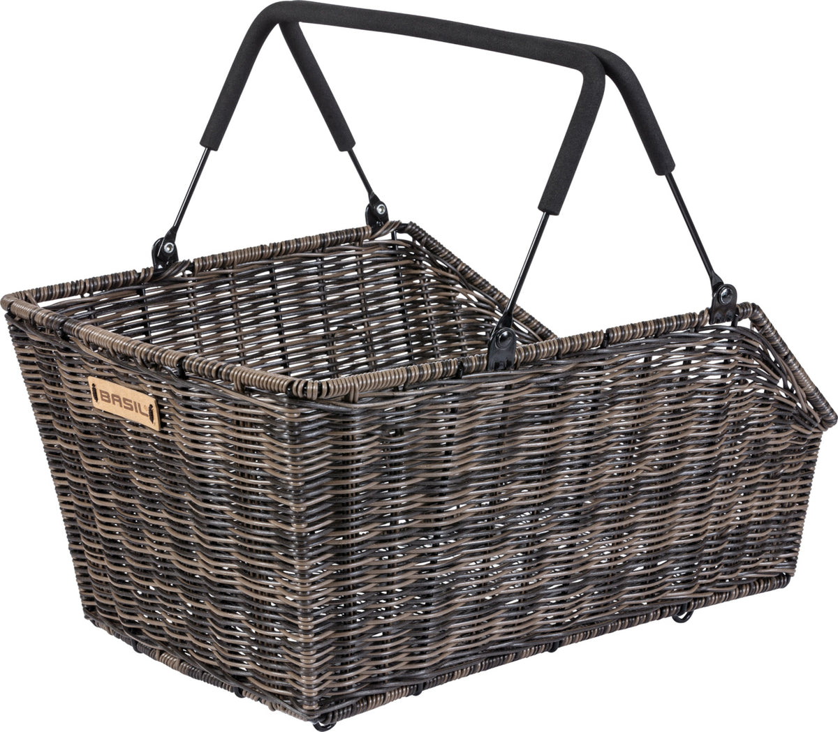 Basil Cento Rattan Look MIK Fahrradkorb