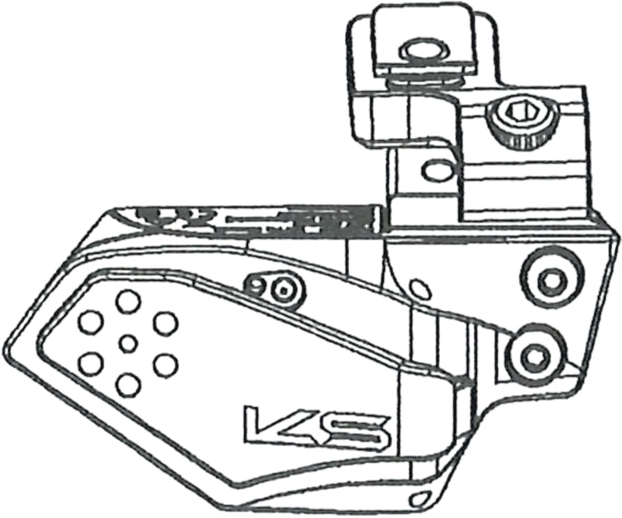 Kind Shock / KS LEV Circuit Remote for I-Spec EV, Bluetooth Pairing