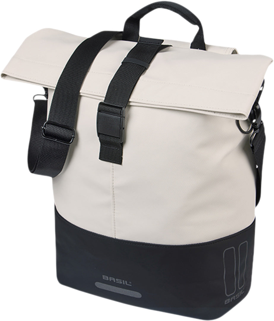 Basil Cove Shopper MIK Hooks, 14-16L, cremefarben-schwarz