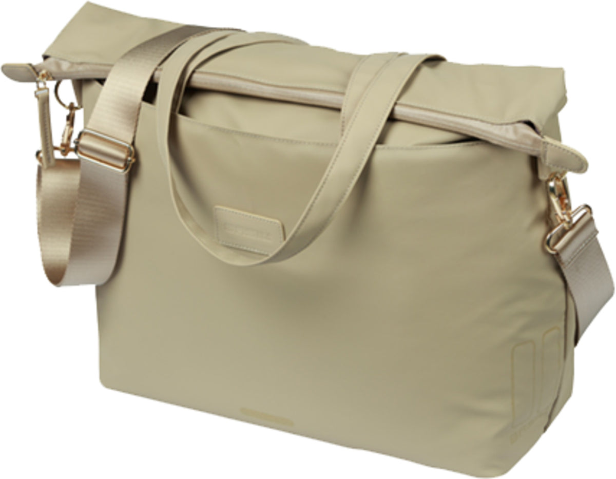Bikepacking/Zubehör Basil Manhattan Commuter Buro Fahrradtasche, taupe