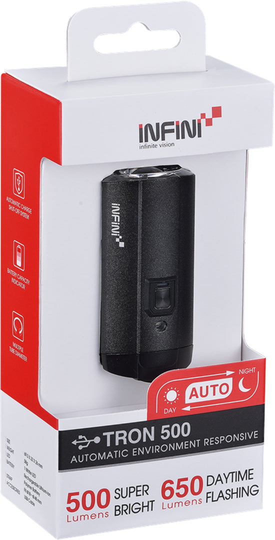 Infini Vorderlicht Tron 500 schwarz