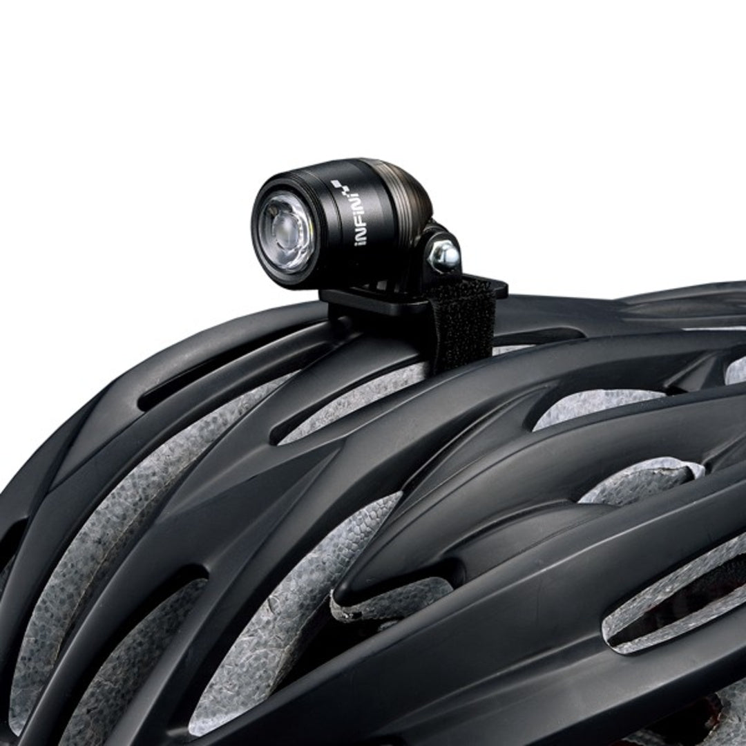 Infini Vorderlicht Mini Luxo schwarz mit Akku