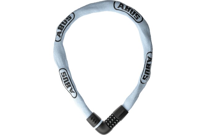 ABUS Kettenschloss Tresor 6807C/110 Code light blue blue