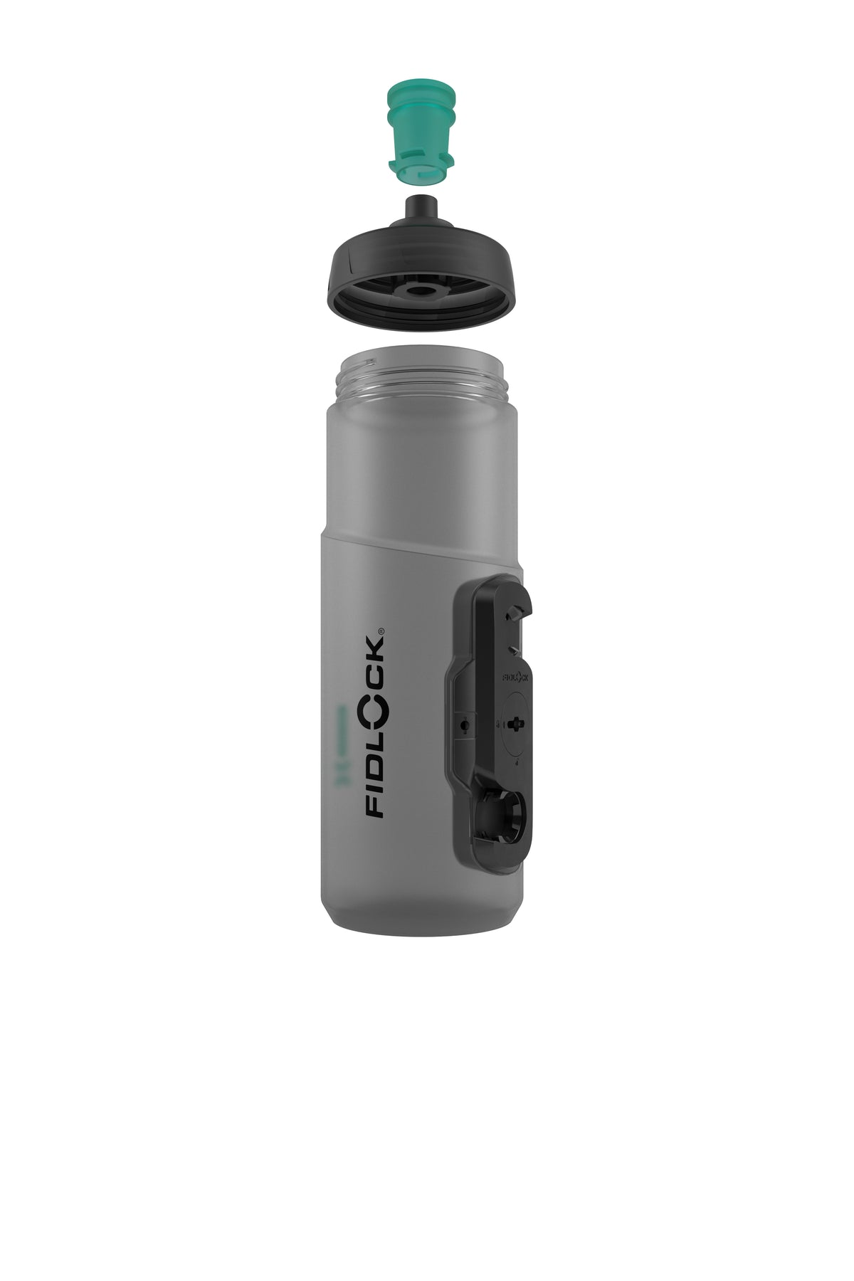 Fidlock TWIST Trinkflasche 600 ml antibakteriell – Single (mit Bottle Connector, ohne Bike Base)