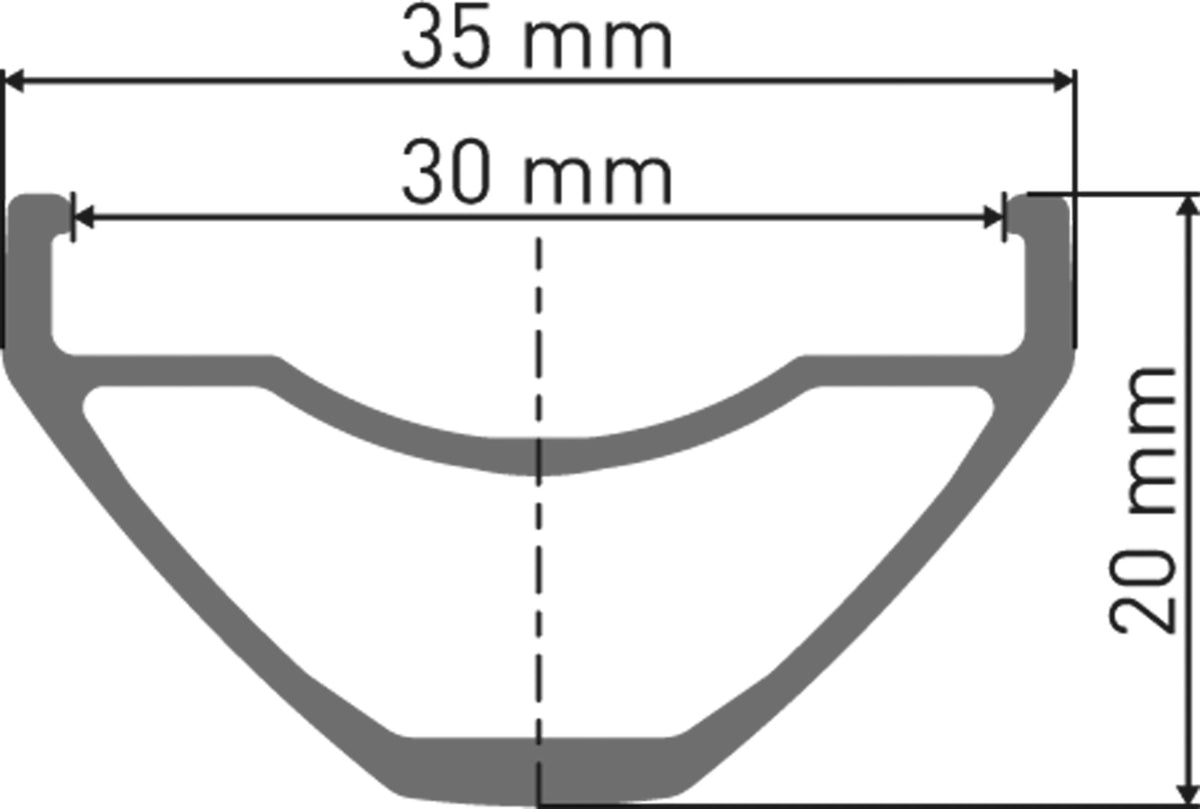 DT Swiss DT E 532 Felge DB 27.5" 30