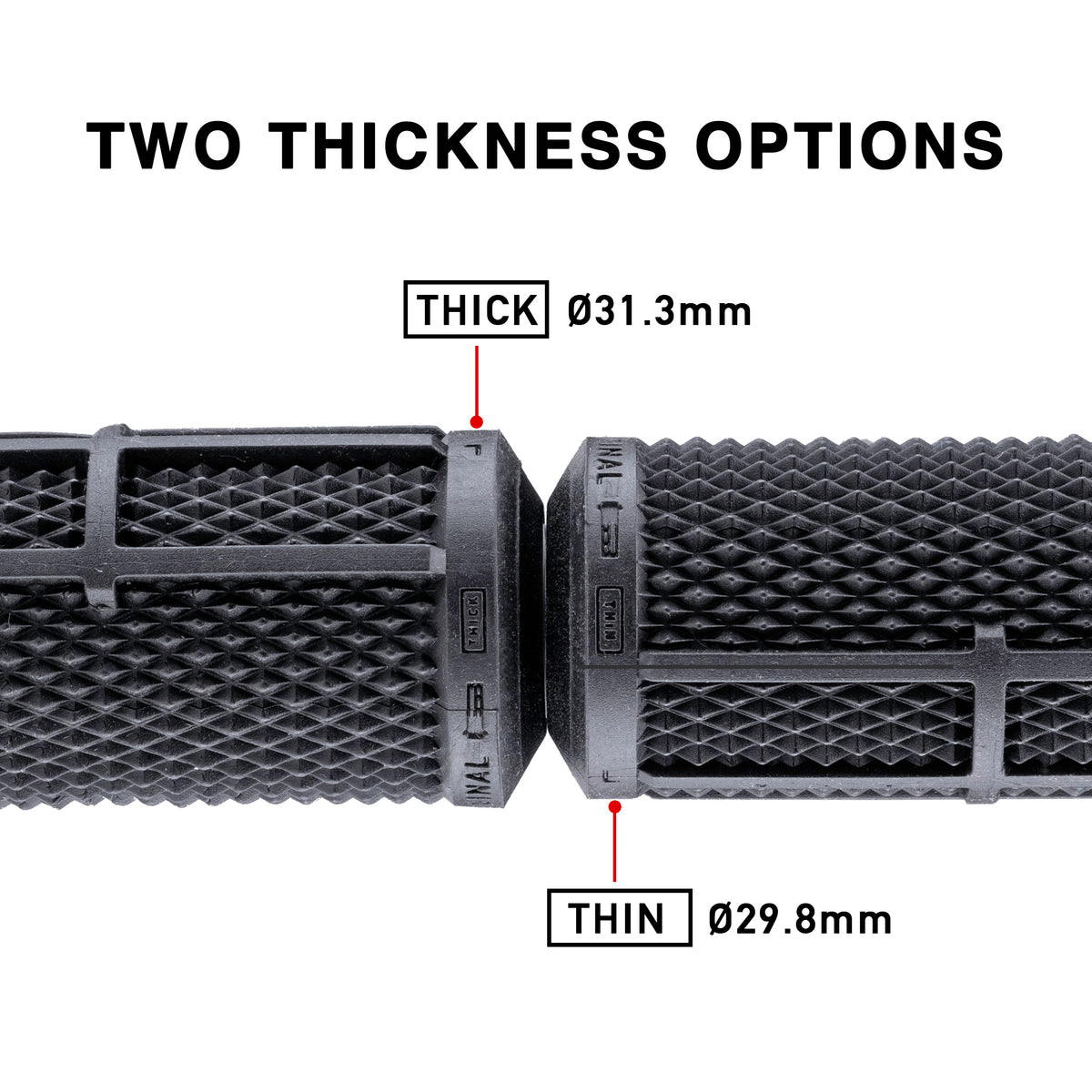 DMR DeathGrip 2 ohne Flansch, dicke Version Diverse Farben.