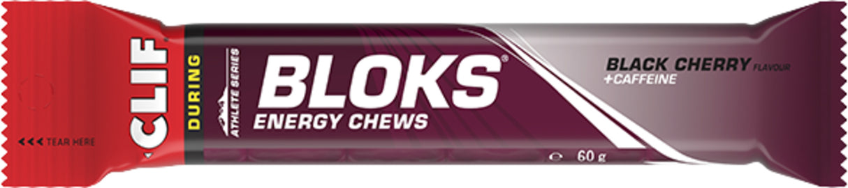 CLIF SHOT BLOKS Black Cherry Energy Chews 18 Stk.