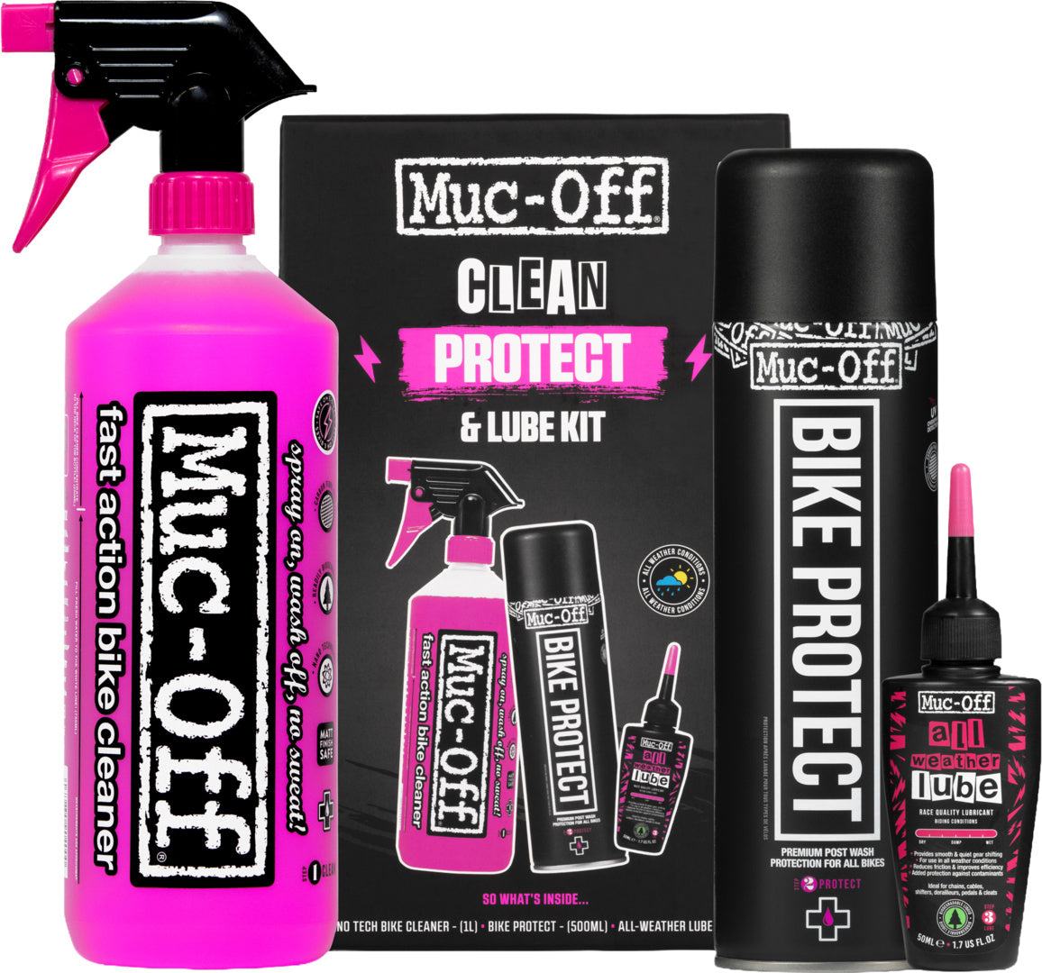 Muc-Off Clean Protect and All Weather Lube Kit
