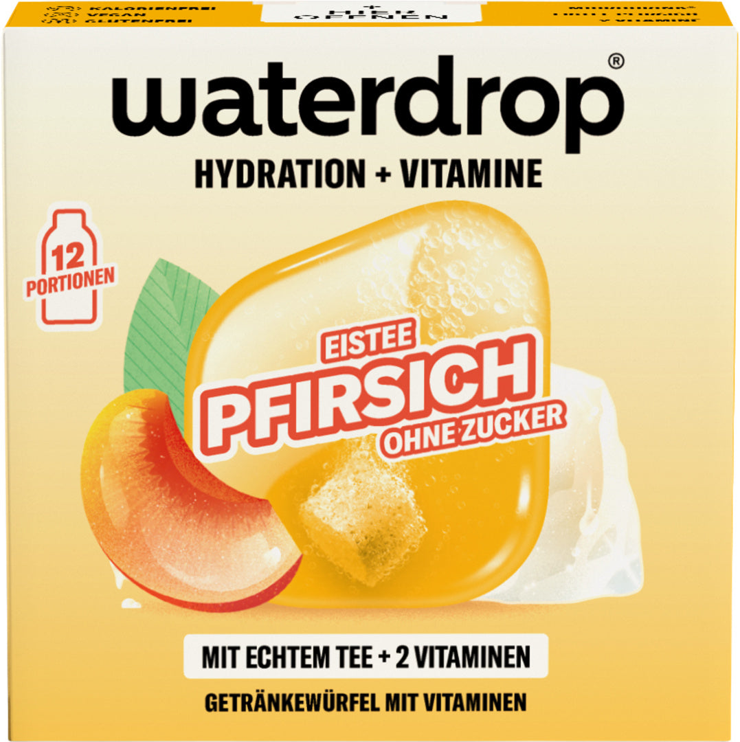 waterdrop Microdrink Eistee Pfirsich (6x 12 Pack)