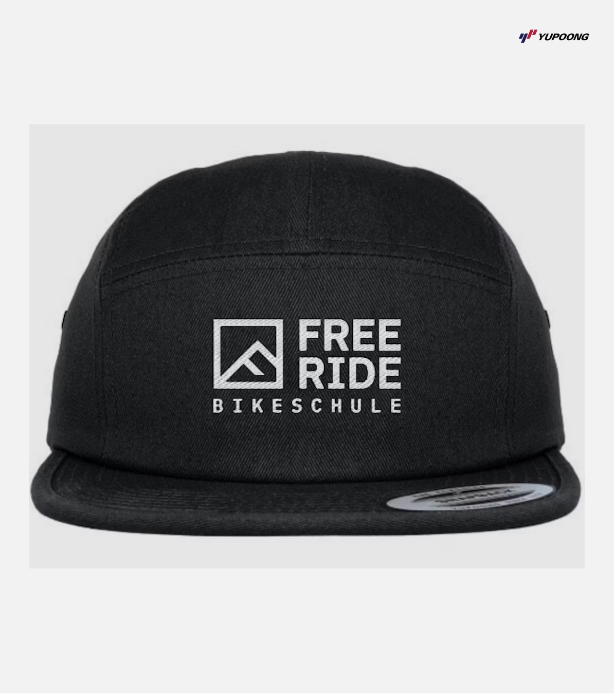 Cap Yupoong Freeride Bikeschule schwarz
