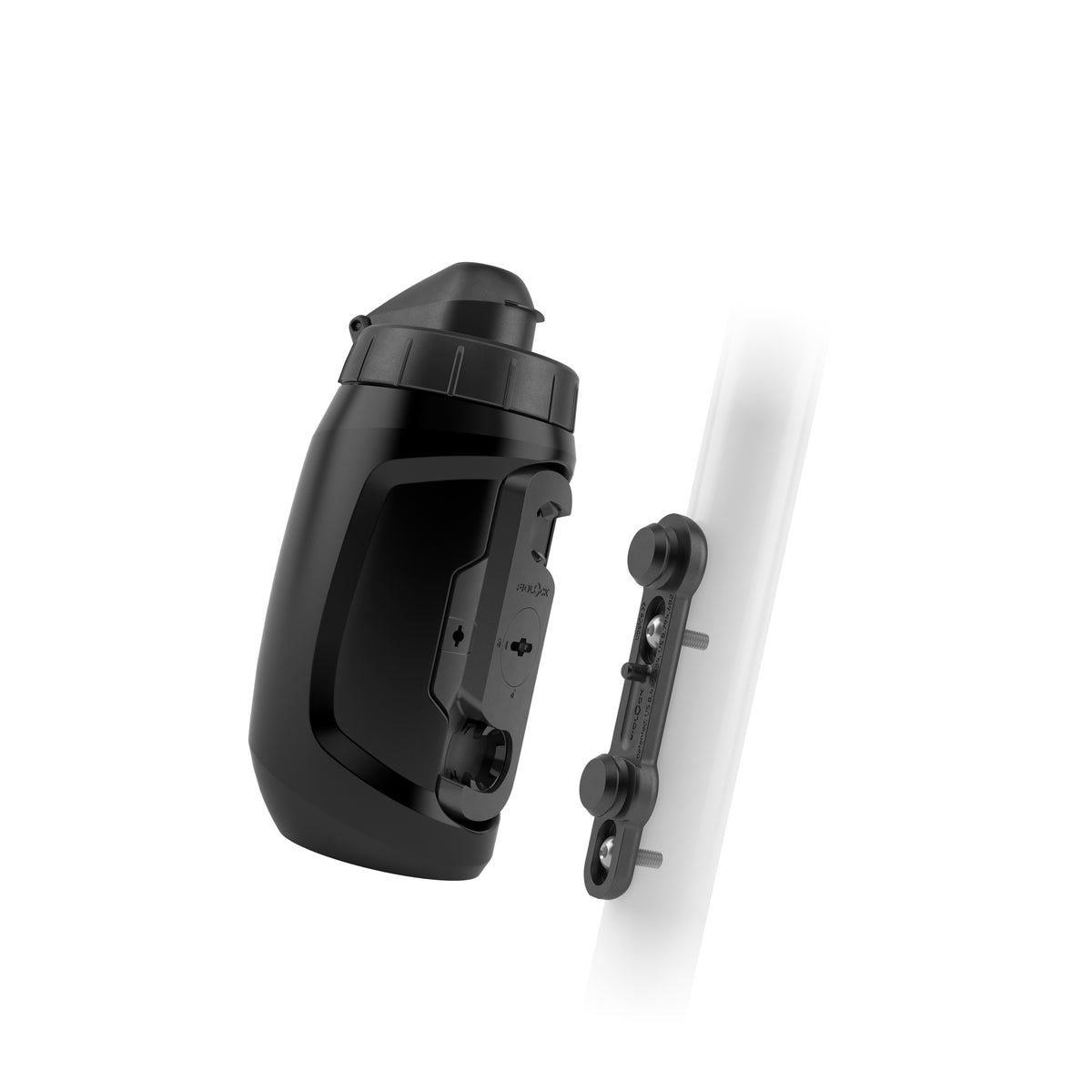 Fidlock TWIST Trinkflasche 450 ml, Set (mit Bottle Connector und Base).