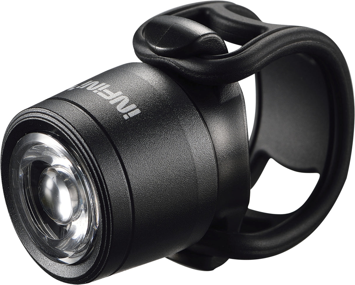 Infini Vorderlicht Mini Luxo schwarz mit Akku
