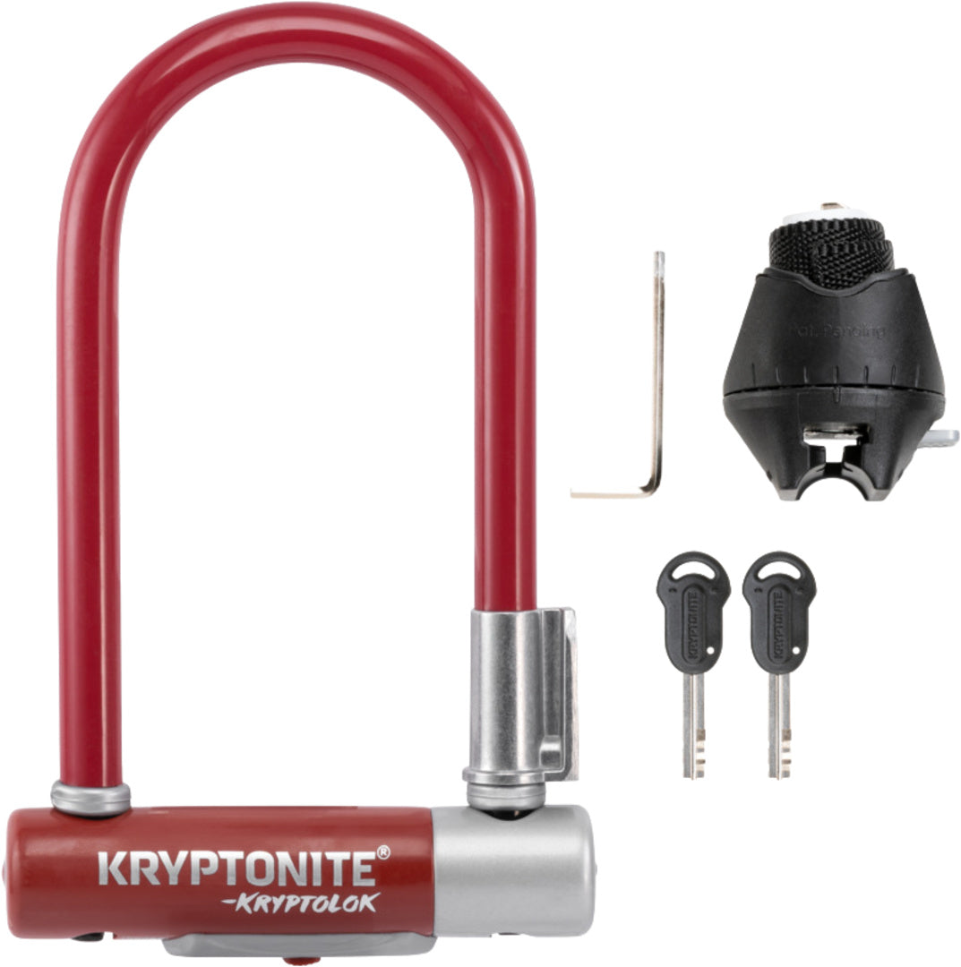 Kryptonite KryptoLok Mini-7 Bügelschloss merlot
