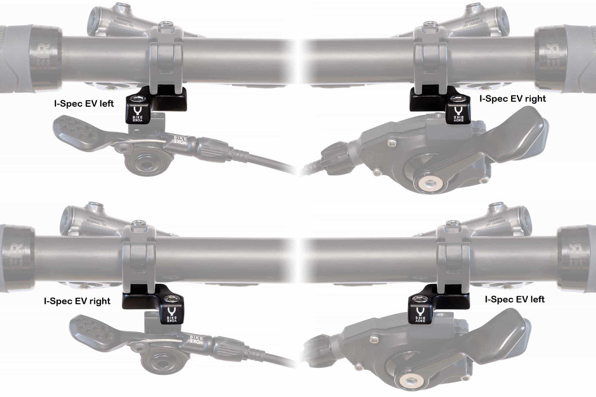 BikeYoke für Shimano I-Spec EV Bremse, links